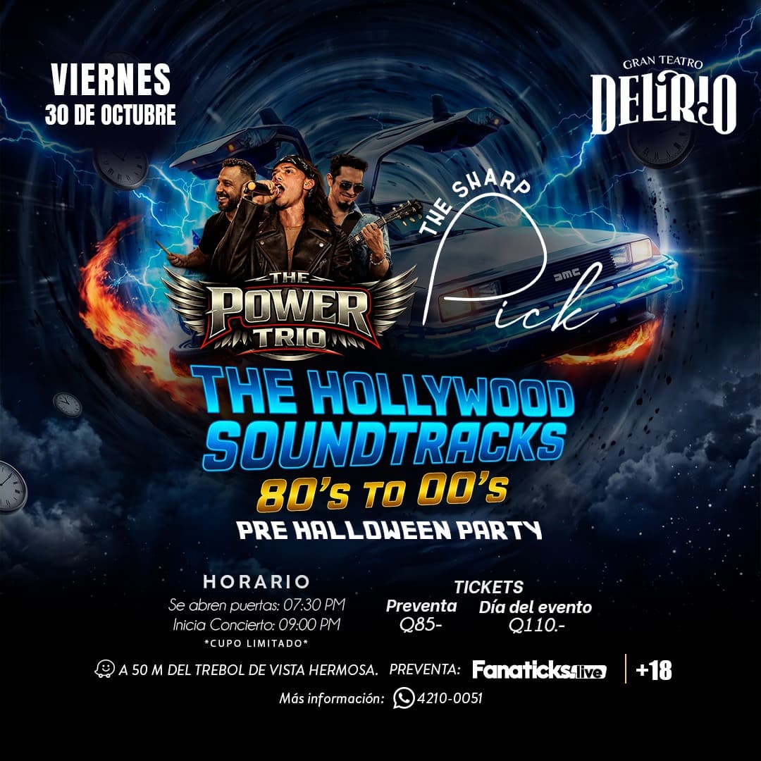 THE POWER TRIO: The Hollywood Soundtracks 80's to 00's