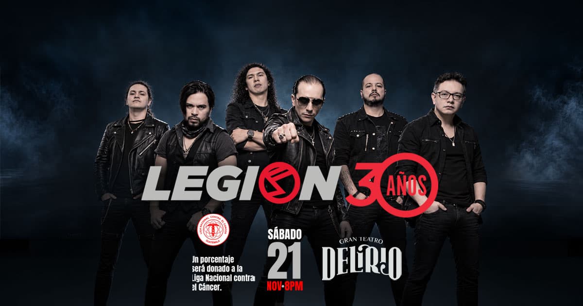 Legion 30 Años, La Fiesta va a Continuar!